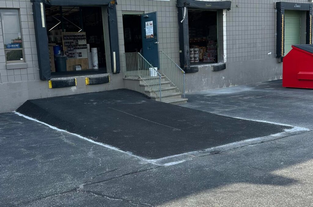 Asphalt Ramp Patch in Burlington, MA