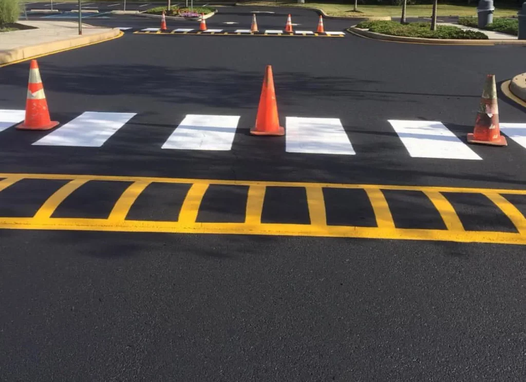 Parking Lot Striping in Massachusetts