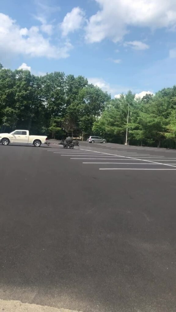 Parking Lot Striping in Peabody MA