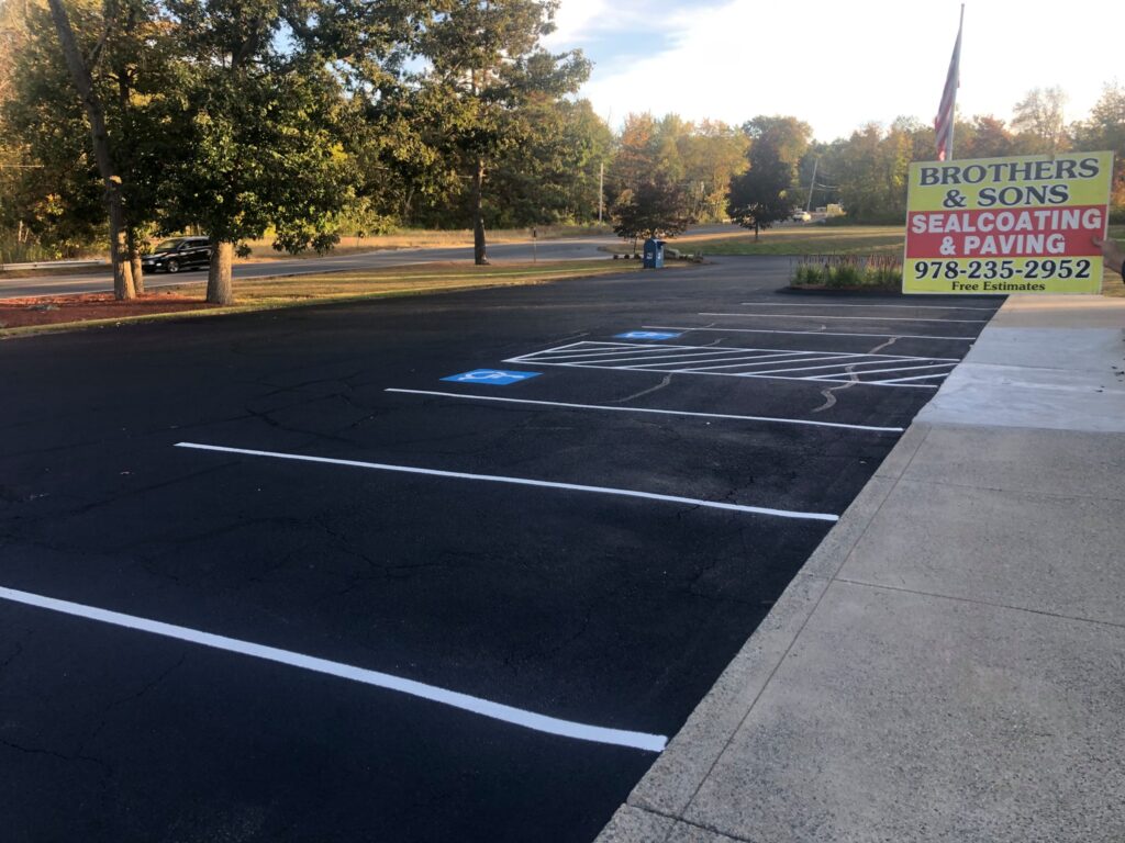 Parking Lot Striping in Winchester MA